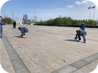 山东云顶国际石化有限公司 组织喜庆五一·趣味运动会活动